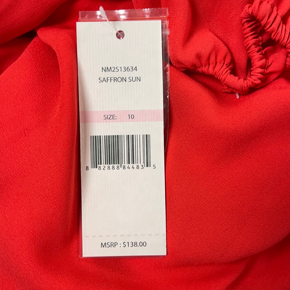 Nanette Lepore Saffron Sun Dress Ladies Size 10 - Picture 7 of 11